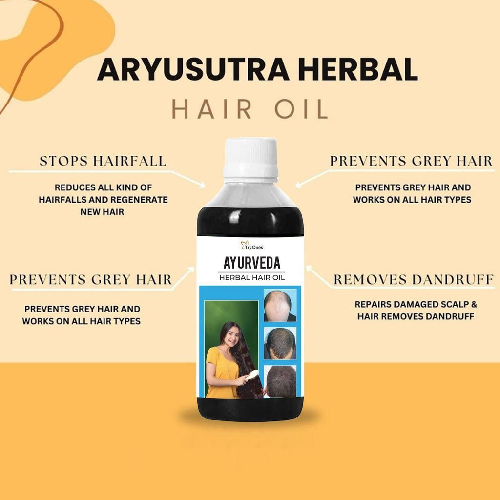 Ayurveda Herbal Hair Oil 100ML (Pack of 2)