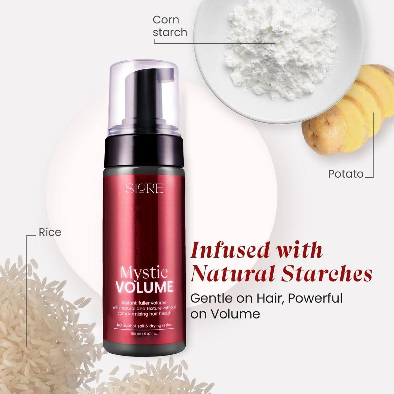 Siore Mystic VOLUME Spray ? Instant, Fuller Hair with Natural Texture